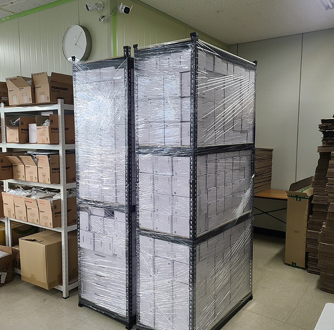 Product inventory warehouse storage image